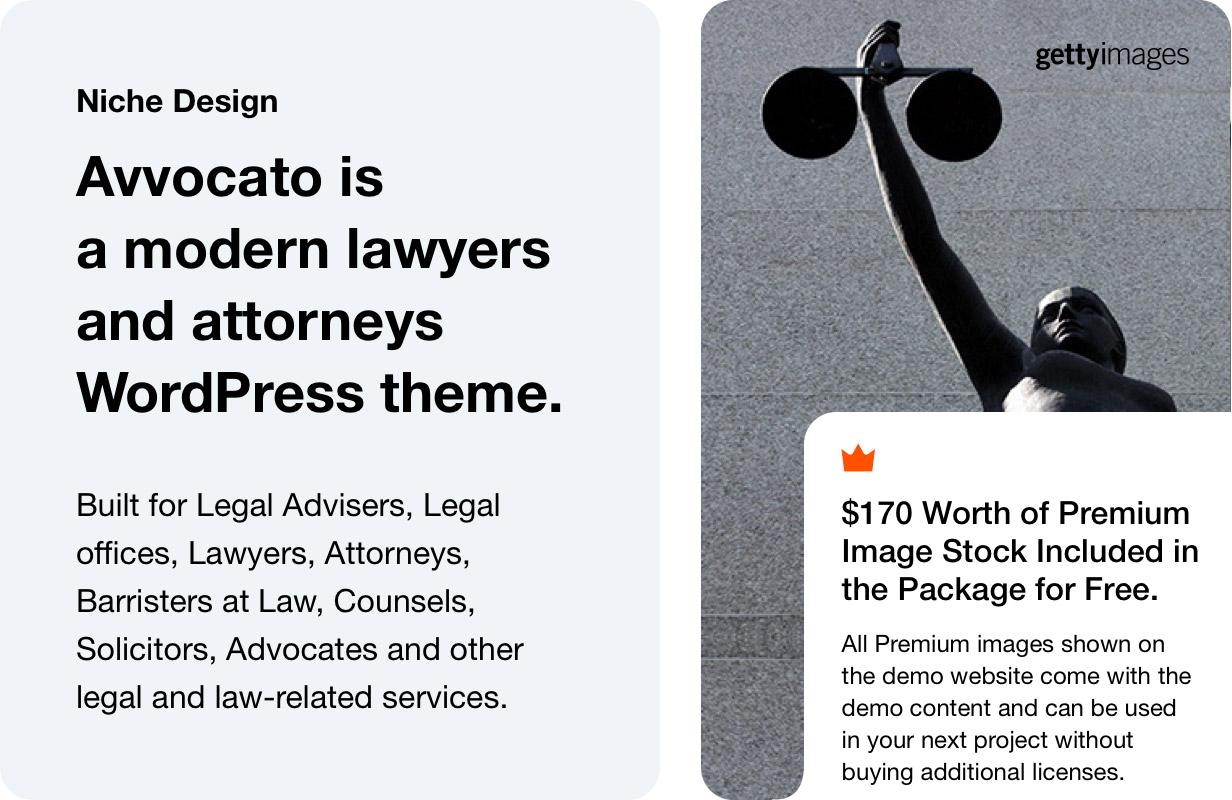 Avvocato – Lawyer & Attorney WordPress Theme